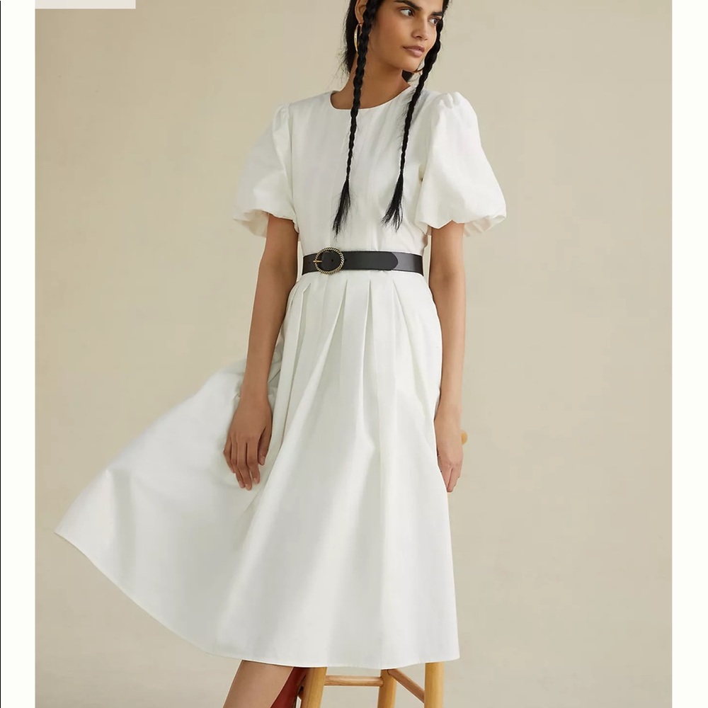 🚨 Last Chance 🚨 Anthropologie Ivory Dress